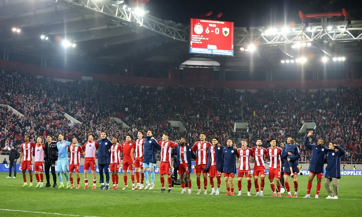 Ολυμπιακός - ΑΕΚ 6-0 και σα να λέμε νέοι εναντίον... σιτεμένων - Πώς να... πάνε τα πόδια