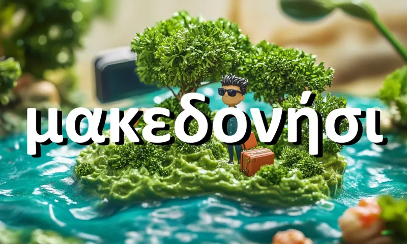 Γιατί το Μακεδονήσι το τρώμε και δεν πάμε διακοπές σε αυτό;