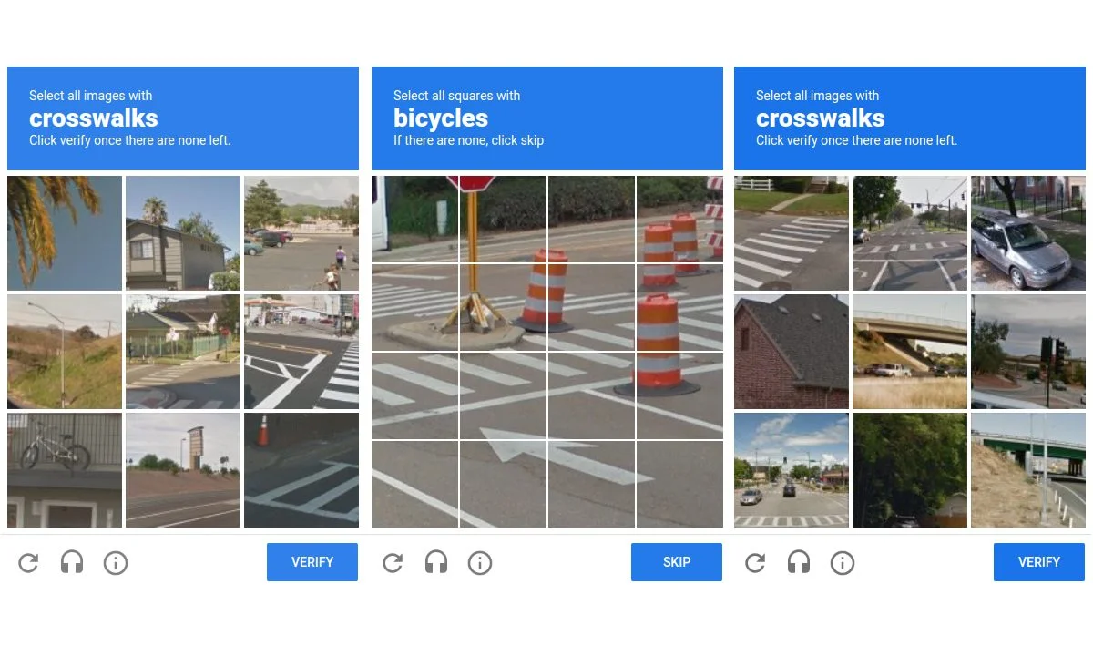 recaptcha ρομποτ
