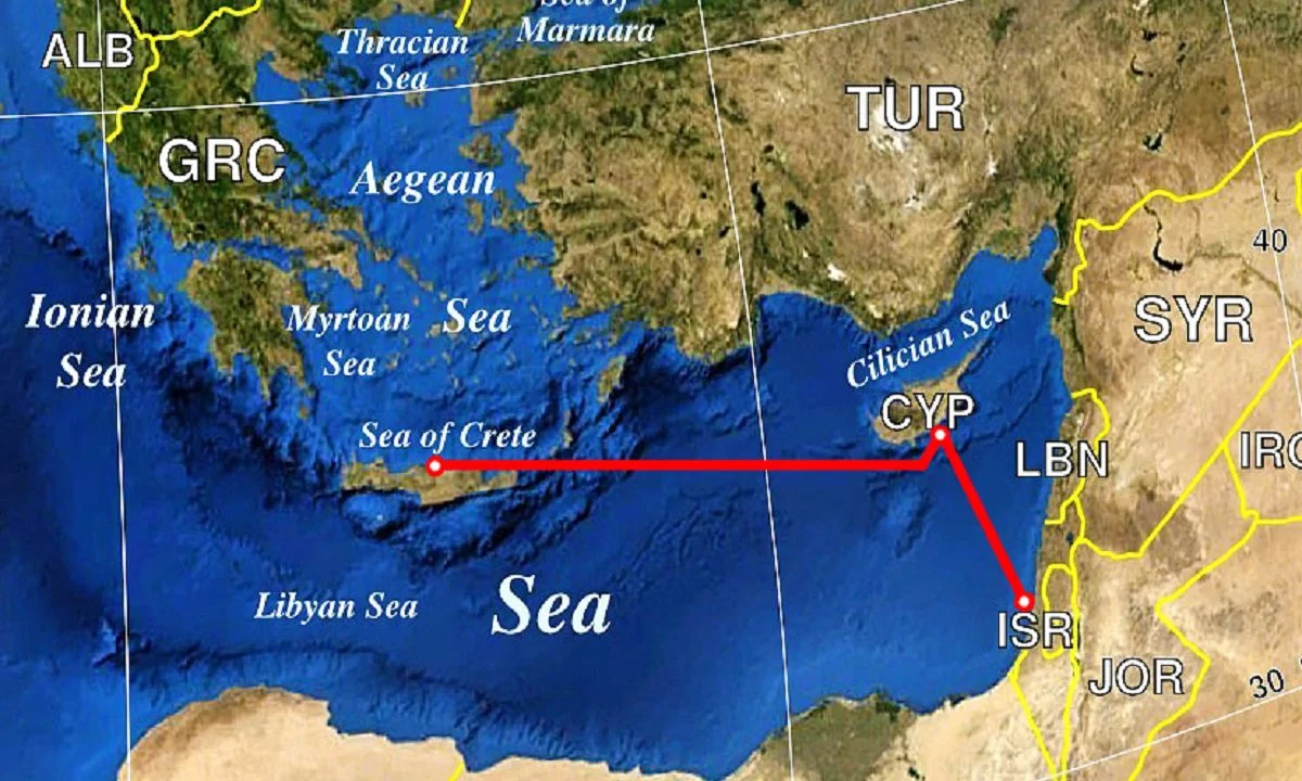 Βγαίνει ξανά ανοιχτά της Κάσου το ιταλικό ερευνητικό για την ηλεκτρική διασύνδεση Ελλάδας - Κύπρου