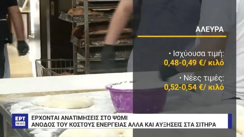 ΣΟΚ - Ακριβαίνει το ψωμί