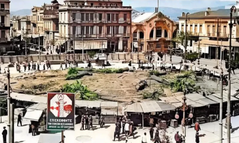 Η Ομόνοια μέχρι το 1927 είχε φοίνικες, λουλούδια και ξύλινα παγκάκια - Η πιο ωραία μορφή της πλατείας