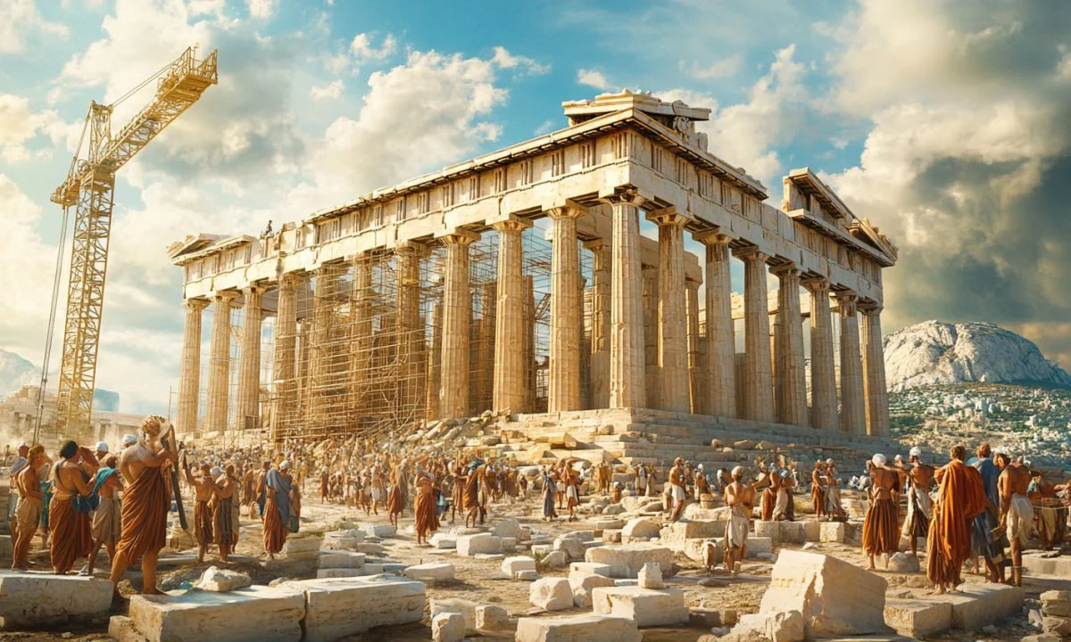 Πόσοι χρειάστηκαν Παρθενώνας