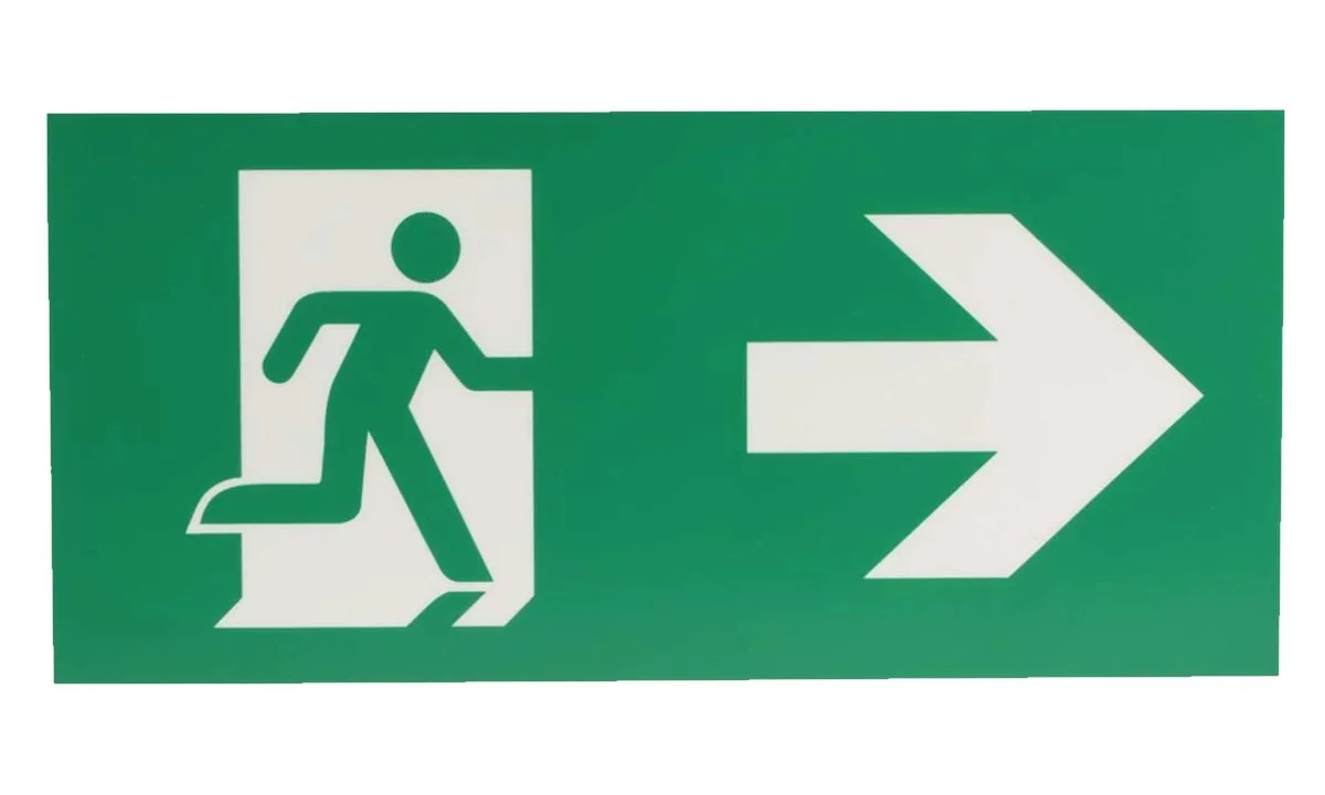 πράσινο exit