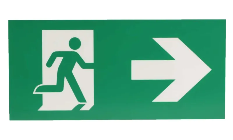 Ήξερες γιατί οι πινακίδες που λένε EXIT είναι πράσινες;