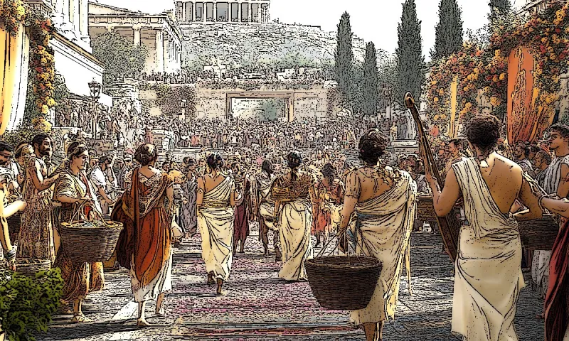 Ίσως ο καλύτερος λόγος να πεις μακάρι να ζούσα στην Αρχαία Αθήνα. Είχαν πάρα πολλές αργίες, μπούχτιζες απ'τις αργίες