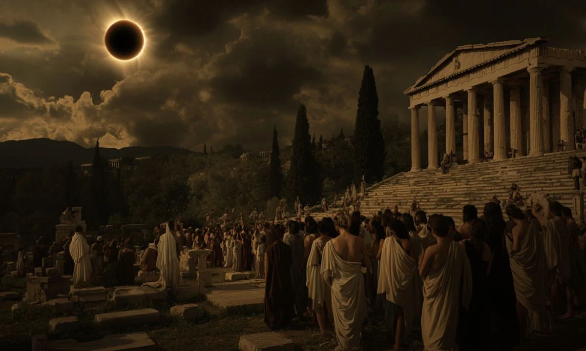Εκλειψη ηλίου Αρχαιοι Έλληνες