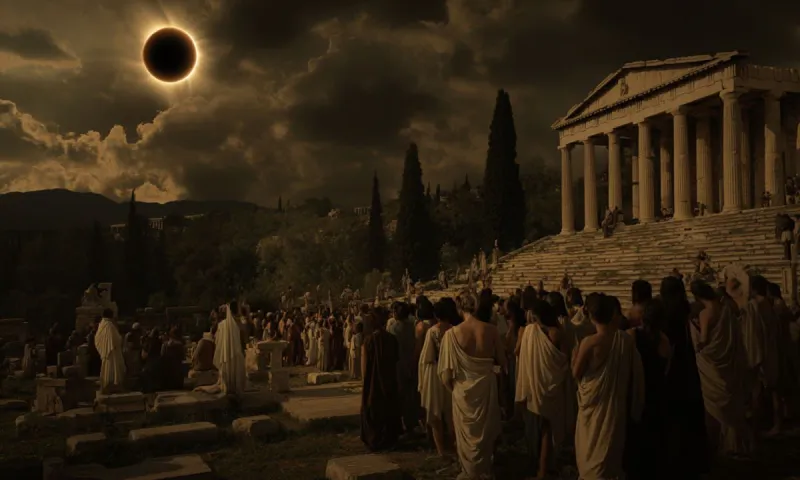 Τι πίστευαν οι Αρχαίοι Έλληνες όταν έβλεπαν τον ήλιο να σβήνει καταμεσήμερο