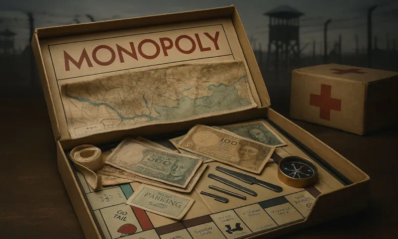 Τους έστελναν παιχνίδια Monopoly αλλά μέσα είχε λεφτά, πυξίδα και χάρτη για να αποδράσουν. Έτσι έσωσαν αιχμαλώτους πολέμου