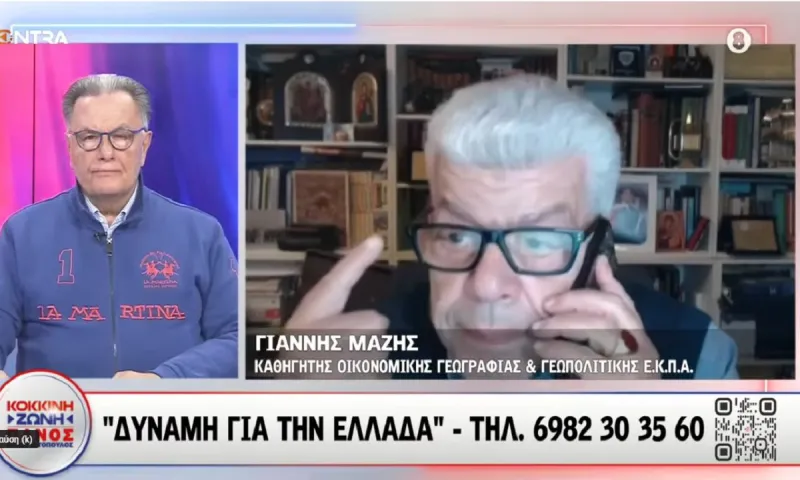 Σάλος με όσα είπε ο Γιάννης Μάζης για μείωση Εθνικής Κυριαρχίας στο Αιγαίο