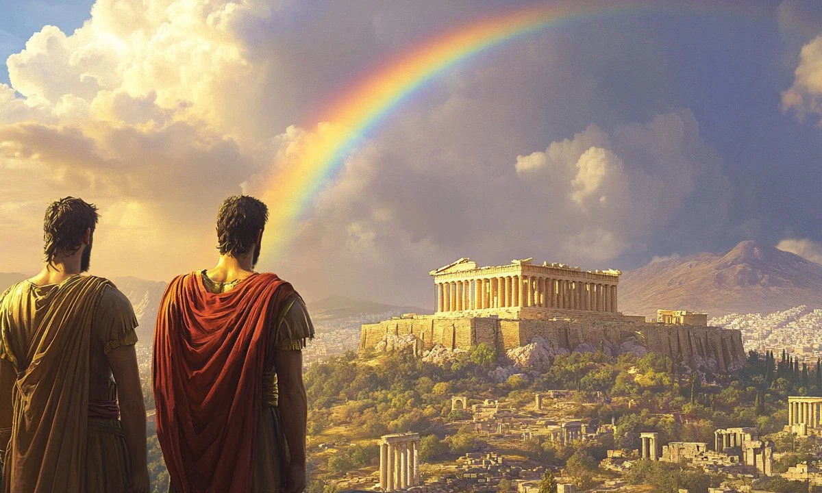 αρχαίοι Έλληνες ουράνιο τόξο