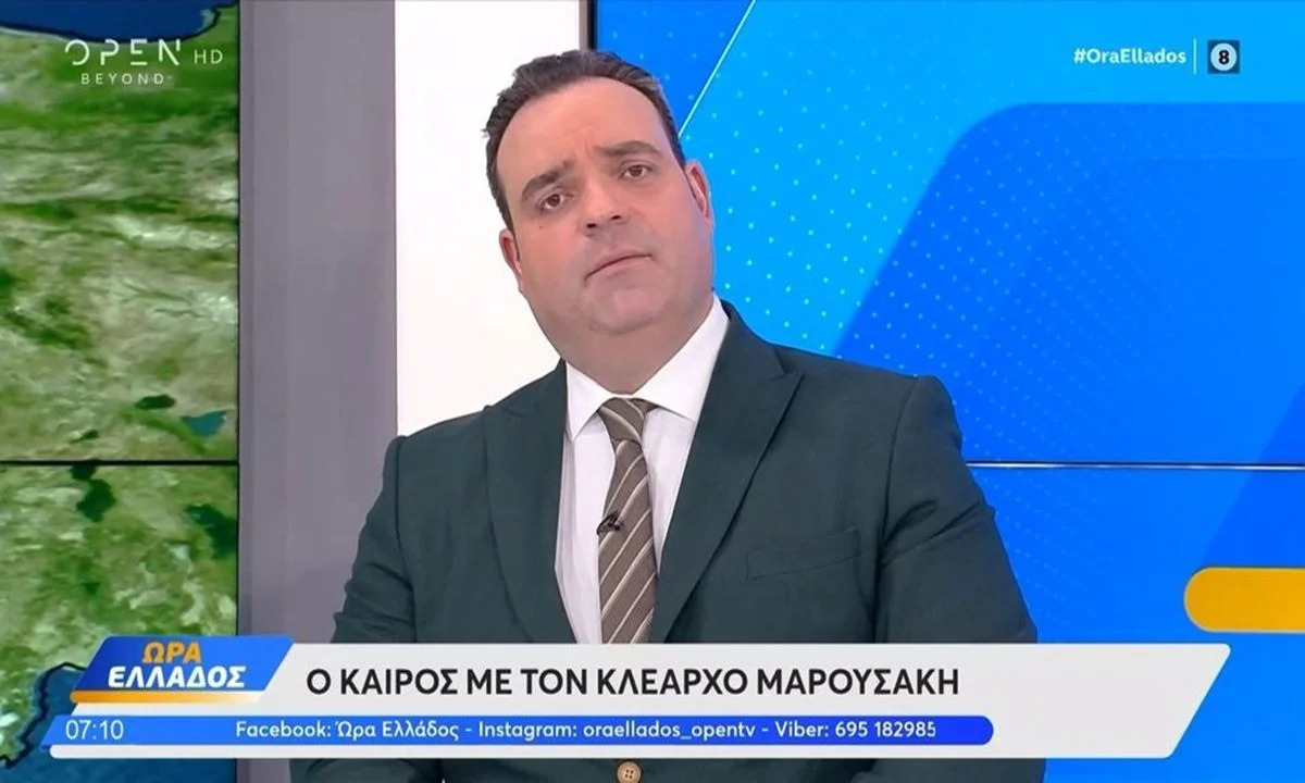 Κλέαρχος Μαρουσάκης: Ανεβαίνει το θερμόμετρο – Έρχονται σκόνη και λασποβροχές!