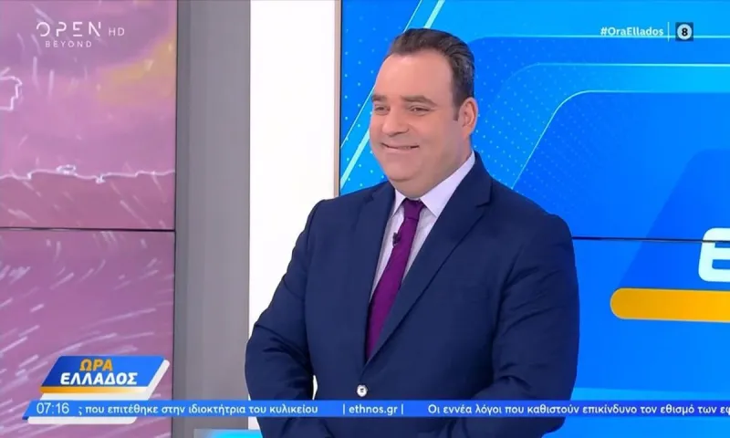Κλέαρχος Μαρουσάκης: Φτάνει στους 35 βαθμούς ο υδράργυρος – Εκεί θα δούμε τις υψηλότερες θερμοκρασίες!