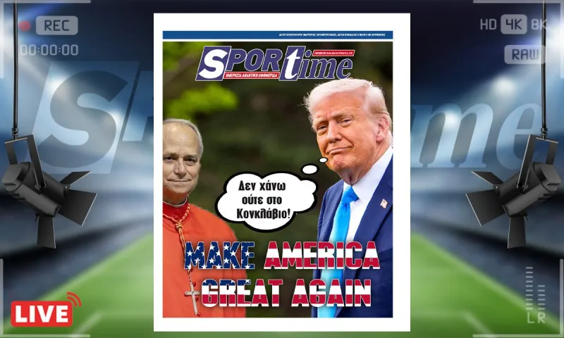 e-sportime (9/5) :Ο Τραμπ δεν χάνει ούτε στο… Κονκλάβιο – Η εκλογή Αμερικανού Πάπα ως «άλλη μία νίκη» της Ουάσινγκτον