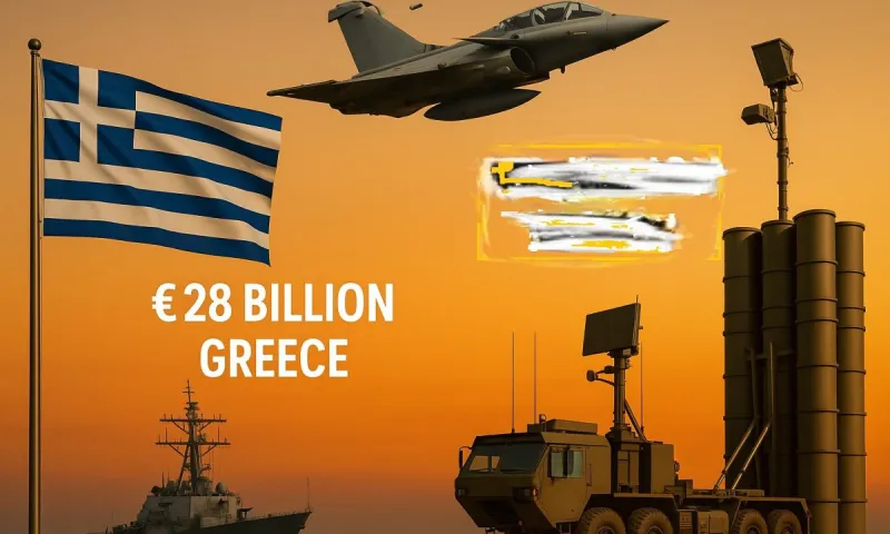Ελλάδα: €28 δισ. για εξοπλισμούς μέχρι το 2036 – Τρέχει να προλάβει η Τουρκία
