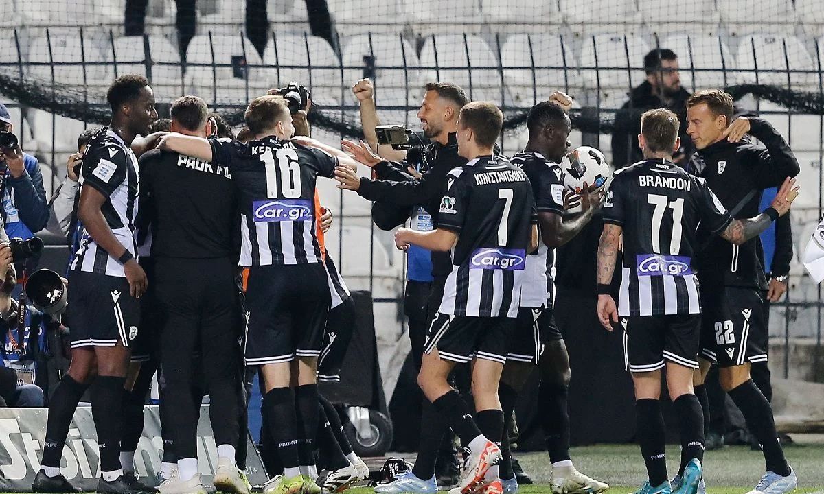 ΠΑΟΚ - ΑΕΚ 1-0 και η 3η θέση πήγε στους γηπεδούχους, η Ένωση έκανε ακόμα μια ήττα, την 6η σερί, δεν πήρε βαθμό στα πλέι οφ