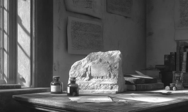 Πήρε ένα κομμάτι από την Ακρόπολη και το έβαλε πάνω στο γραφείο του διακοσμητικό