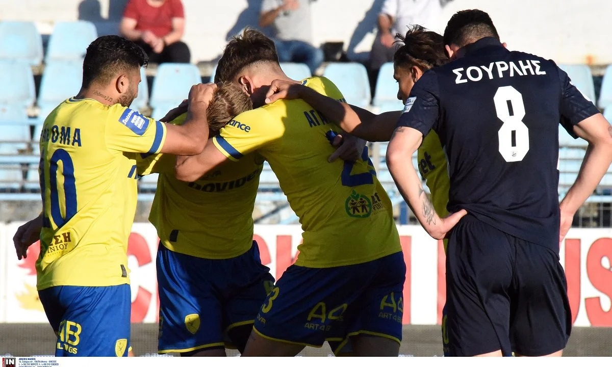 Λαμία - Παναιτωλικός 1-3: Στους δυο μείωσε και πάλι από τον Λεβαδειακό την βαθμολογική απόσταση ο Παναιτωλικός στα πλέι άουτ.