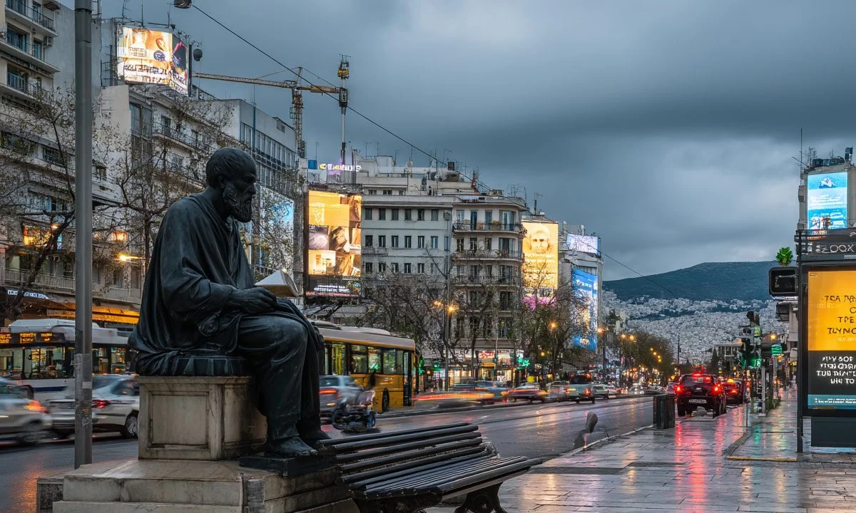Ελλάδα Αριστοτελης Πλάτωνας