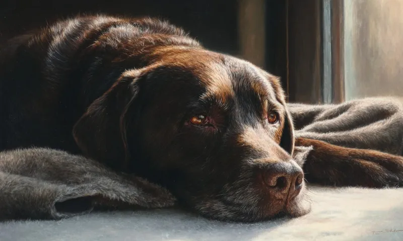 Γιατί τα σοκολατί labradors ζουν λιγότερο από τα άλλα labradors; Τι μπορείς να κάνεις για να τα προστατέψεις.