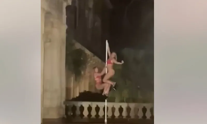 Το Pole Dancing πήγε παλάτι - Στα Ανάκτορα της Κέρκυρας πολιτιστικό σοκ made in Greece