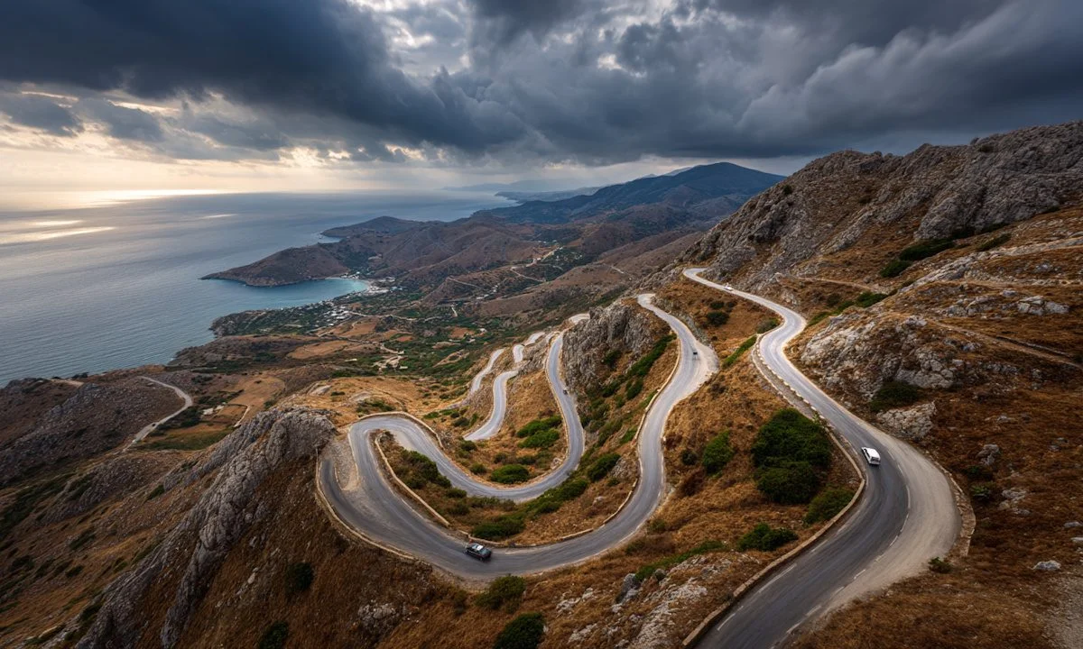 κρήτη δρόμοι