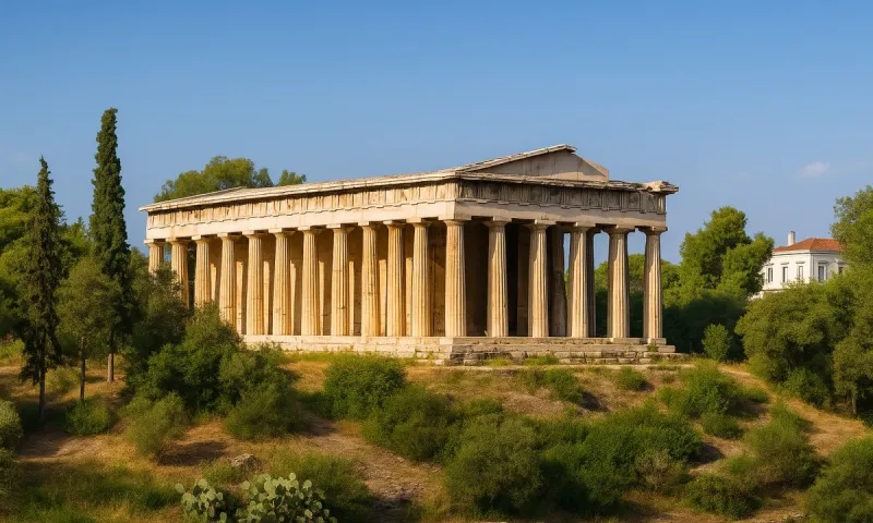 Ο αρχαίος ναός που έμεινε όρθιος για 2.000 χρόνια μέχρι που οι ντόπιοι του πήραν τις κολώνες για να τις βάλουν σε χωράφια