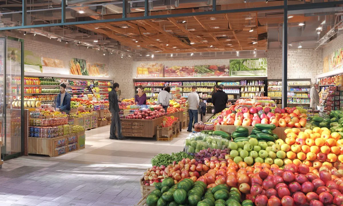 supermarket φρούτα