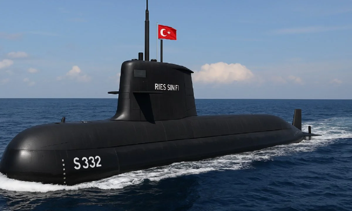 Το υποβρύχιο REİS MURATREİS στα νερά της Άλωσης