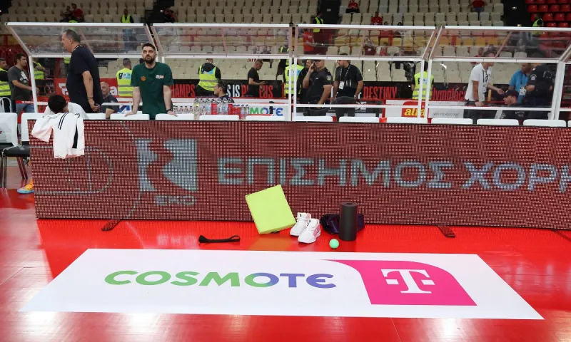 Ολυμπιακός - Παναθηναϊκός: Θωρακίστηκε ο πάγκος – Το ντέρμπι πίσω από πλέξιγκλας