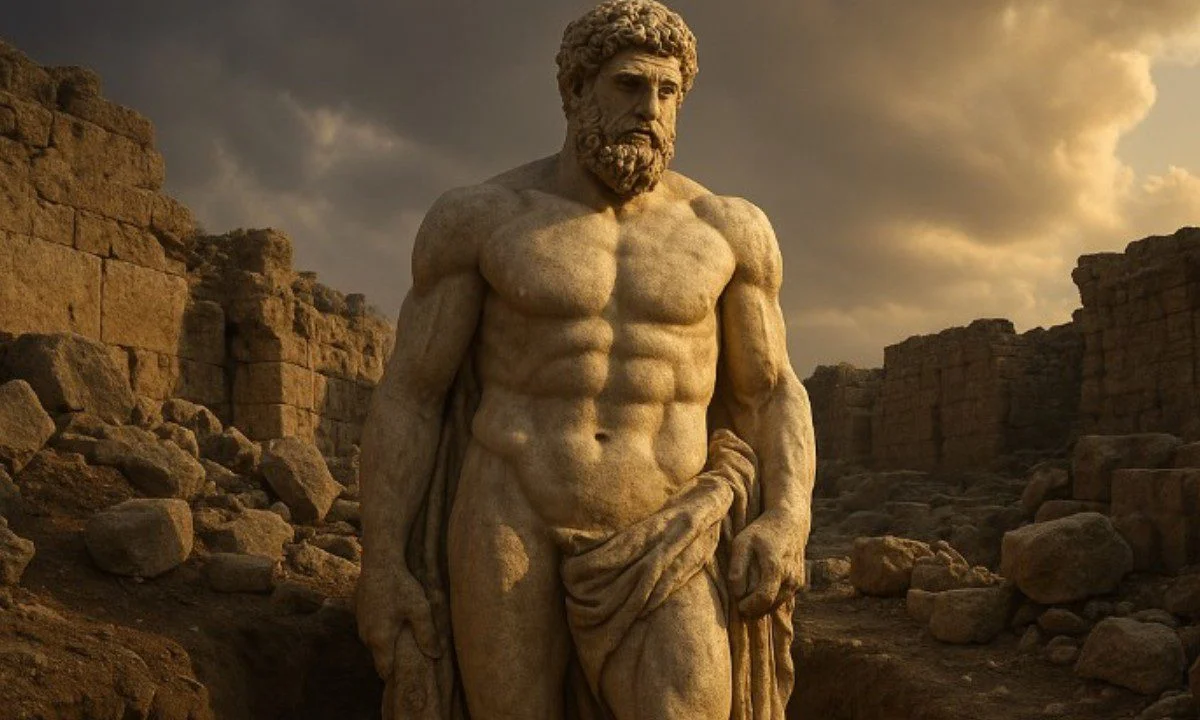 Το 1864, ένα τεράστιο άγαλμα του Ηρακλή, ύψους 4 μέτρων, βρέθηκε στη Γάδαρα (Ιορδανία). Τι αποκαλύπτει για τον μύθο, την τέχνη