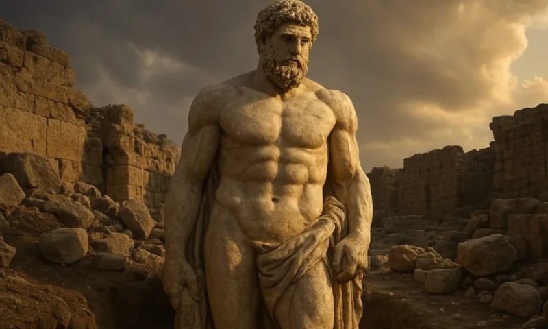 Ένα άγαλμα 4 μέτρων του Ηρακλή βρέθηκε θαμμένο στην Ιορδανία – Μαρτυρία ενός ήρωα που δεν ξεχάστηκε ποτέ