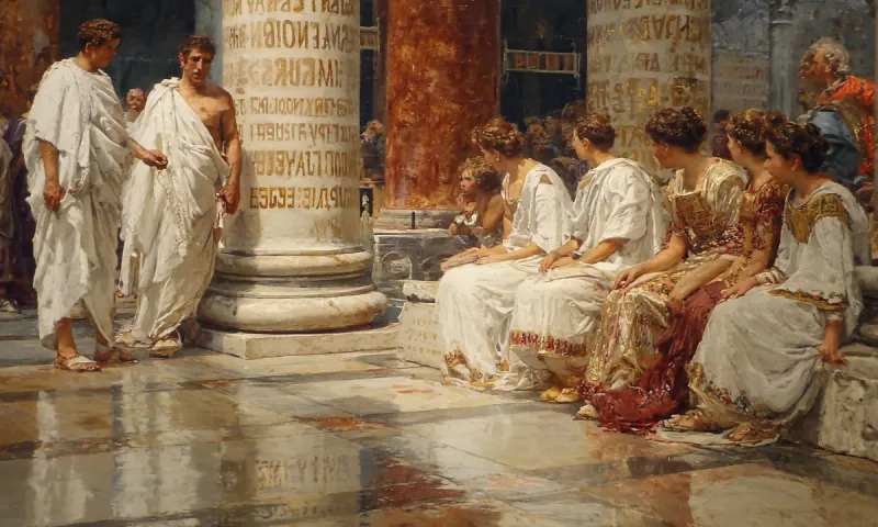 Για τους Ρωμαίους, το να έχεις όνομα ήταν ανδρικό προνόμιο. Οι γυναίκες ήταν μόνο το επώνυμο του πατέρα τους.