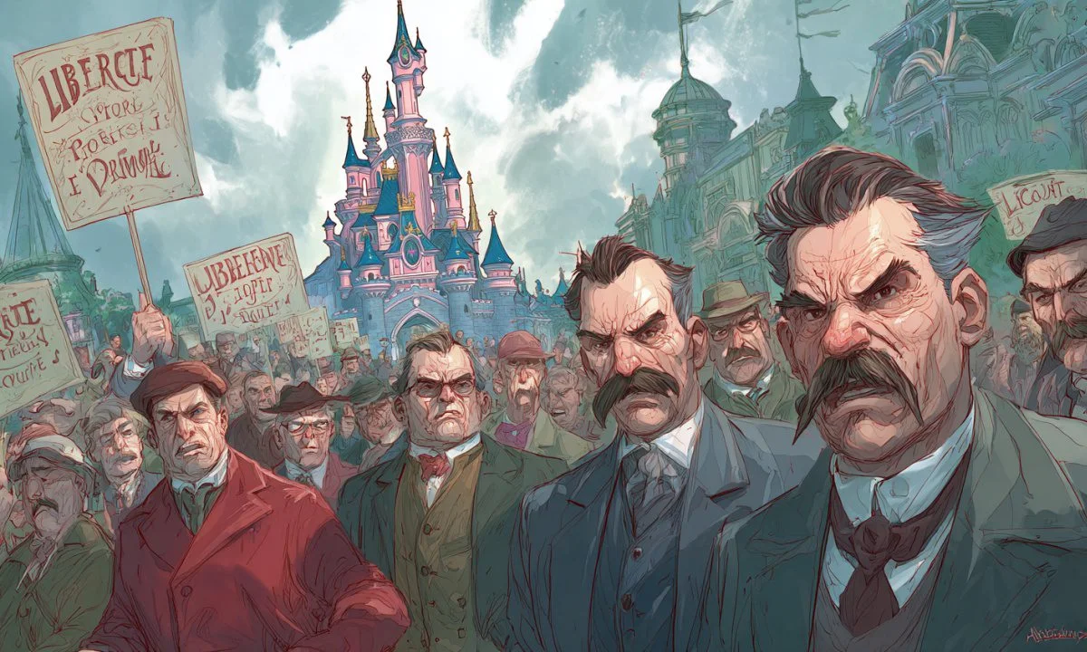 disneyland μουστάκι