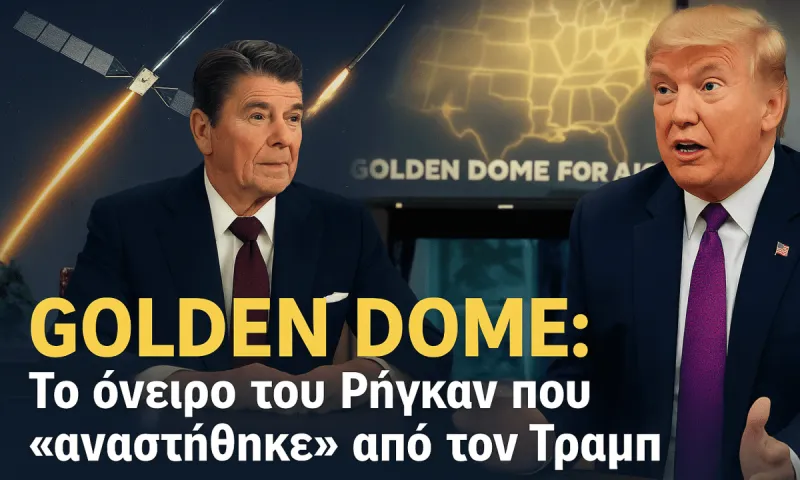 Golden Dome: Το όνειρο του Ρήγκαν που «αναστήθηκε» από τον Τραμπ