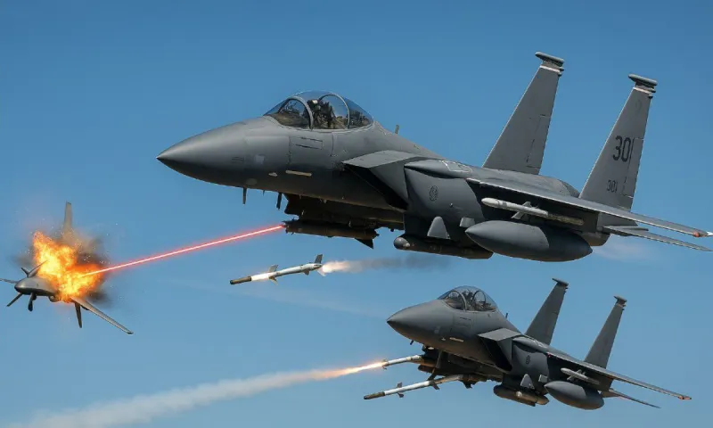 F-15E Strike Eagle: Το ιπτάμενο “οπλοστάσιο” που ρίχνει drones με 42 ρουκέτες λέιζερ