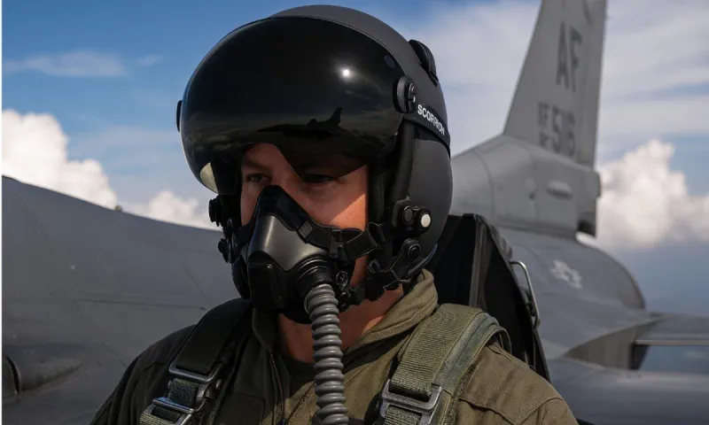 Scorpion στα F-16: Γαλλικά κράνη υψηλής τεχνολογίας για τους πιλότους των ΗΠΑ