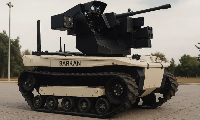 Το ρομπότ μάχης της Τουρκίας Barkan UGV – Η Άγκυρα επενδύει σε νέα απειλή για τα πεδία μάχης