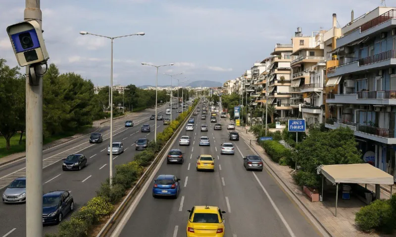 Νέος ΚΟΚ: Έρχονται 2.800 κάμερες - Οι παραβάτες θα ειδοποιούνται με SMS την ώρα της παρανομίας