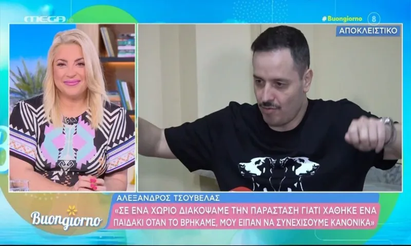Έρχεται και στην τηλεόραση ο Αλέξανδρος Τσουβέλας!