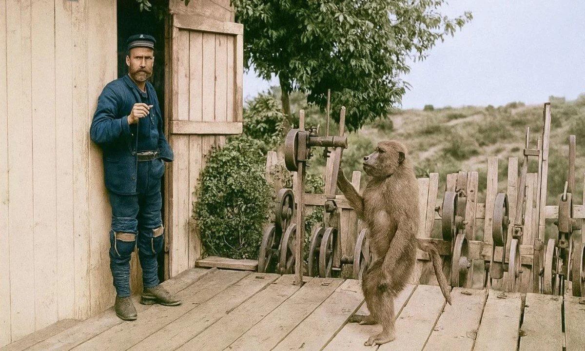Ο James Wide εκπαίδευσε τον μπαμπουίνος Jack να χειρίζεται σιδηροδρομικά σήματα. Δούλεψε για 9 χρόνια χωρίς να κάνει ούτε ένα λάθος!