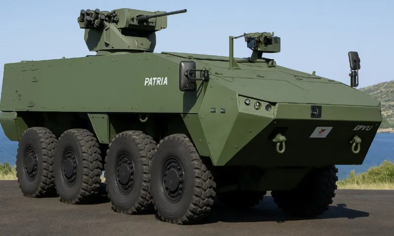 Patria 6x6: Το φινλανδικό θωρακισμένο όχημα που αλλάζει τα δεδομένα στο πεδίο μάχης