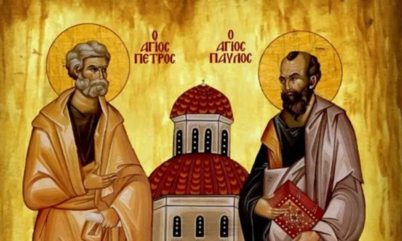 Εορτολόγιο Κυριακή 29 Ιουνίου: Ποιοι γιορτάζουν σήμερα