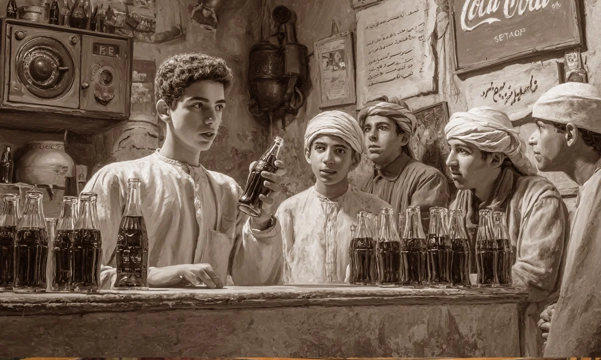 coca cola Αίγυπτος καθρέφτης