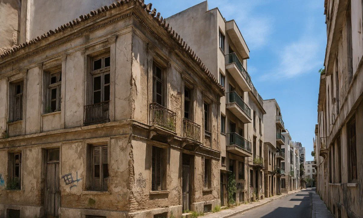 Χιλιάδες ετοιμόρροπα κτίρια παραμένουν όρθια στην Αθήνα, με το νομικό και γραφειοκρατικό πλαίσιο να καθιστά δύσκολη την κατεδάφισή τους.