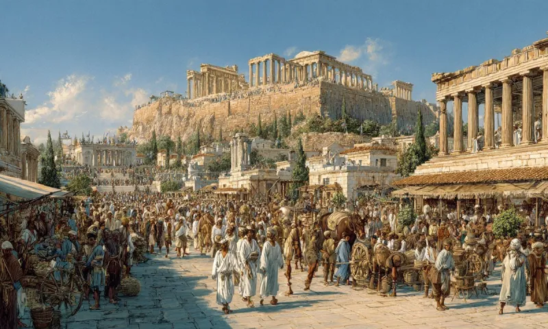 Όταν η Αθήνα είχε 21.000 πολίτες και 400.000 δούλους