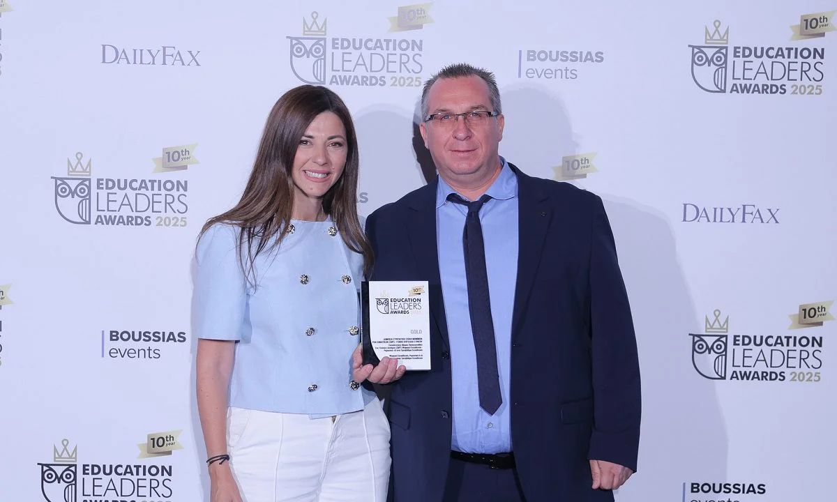 Ανώτατη Χρυσή Διάκριση (GOLD) για τη Σχολή Μονίμων Υπαξιωματικών (ΣΜΥ) & τις Ελληνικές Ένοπλες Δυνάμεις υπό την καθοδήγηση και την έμπνευση του Εκπαιδευτικού Μάριου Παπαευσταθίου