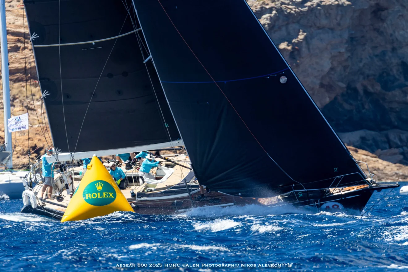 AEGEAN 600: Ελληνικές διακρίσεις στο Αιγαίο, Line Honours για το Aiolos, στους νικητές και το Antelope