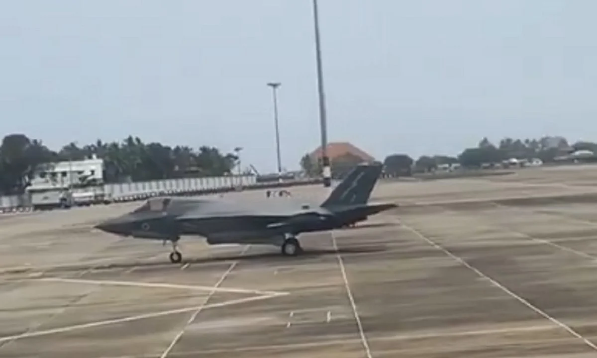 Βρετανικό F-35B πληρώνει ακριβά κανονικά... πάρκινγκ στην Ινδία