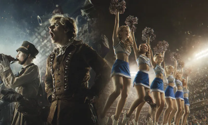 Το cheerleading ξεκίνησε αποκλειστικά από άντρες αλλά ανέλαβαν οι γυναίκες όταν εκείνοι πήγαν στον πόλεμο